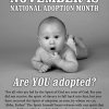 Adoption Month: personal reflections