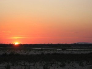 Sunset on the Rufiji river (Selous Game Reserve, Tanzania) Some rights reserved (BY NC ND) by LMP+