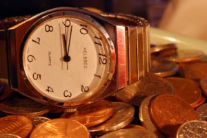 "Time is Money" Some rights reserved (CC BY-SA 2.0) by Tim Lindenbaum. Sourced from Flickr