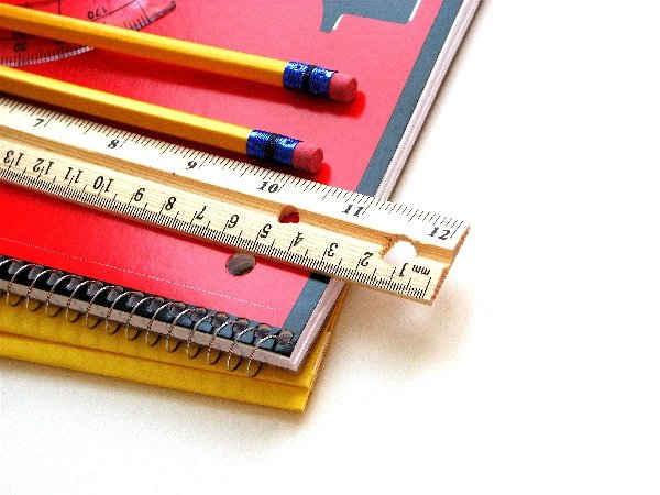 School Supplies (c) 2007 by Wirawat Lian-Udon (MyTudut on Flickr), used under Creative Commons Attribution-NonCommercial-ShareAlike 2.0 Generic License.