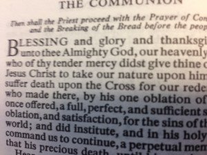 Blessing & glory & thanksgiving