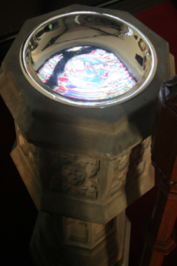 "Baptismal Font" Photo by The Ven. David Pickett; used with permission