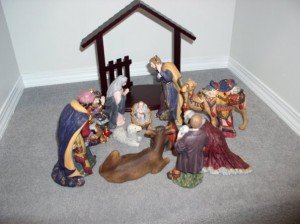 nativity set